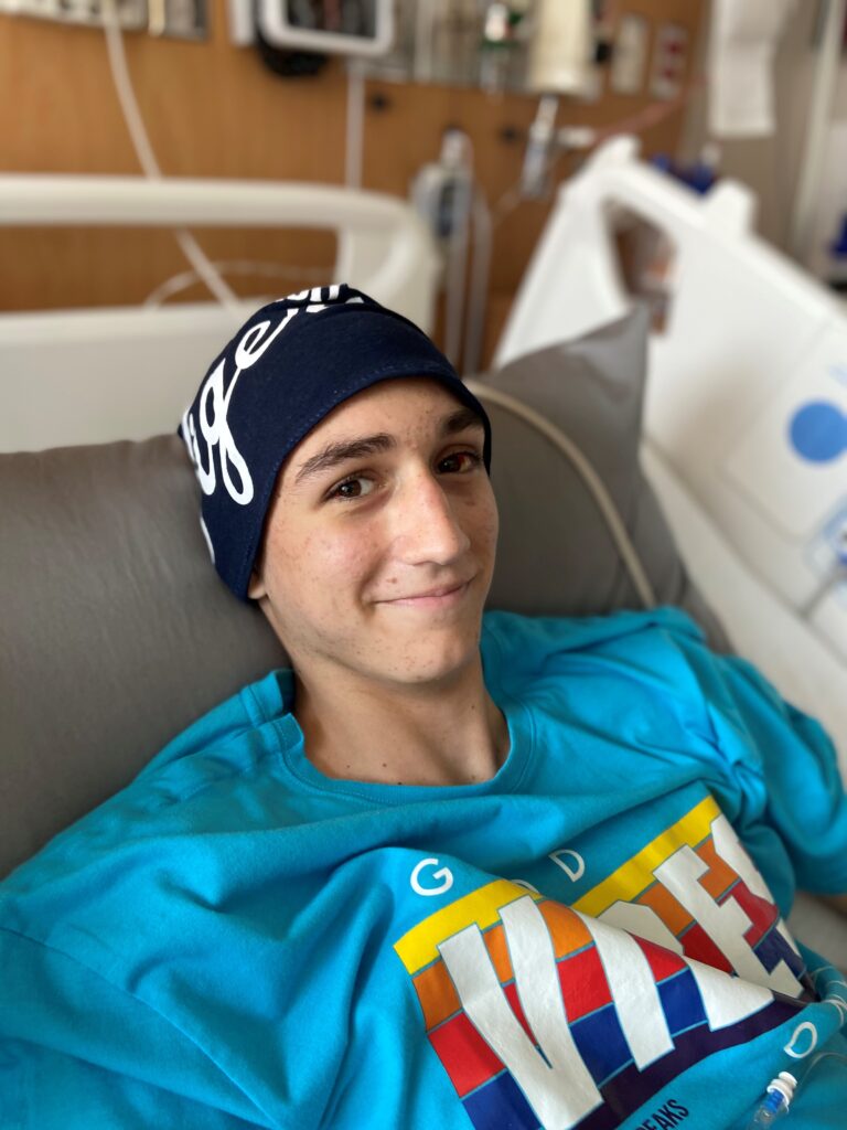 brayden cancer survivors day story